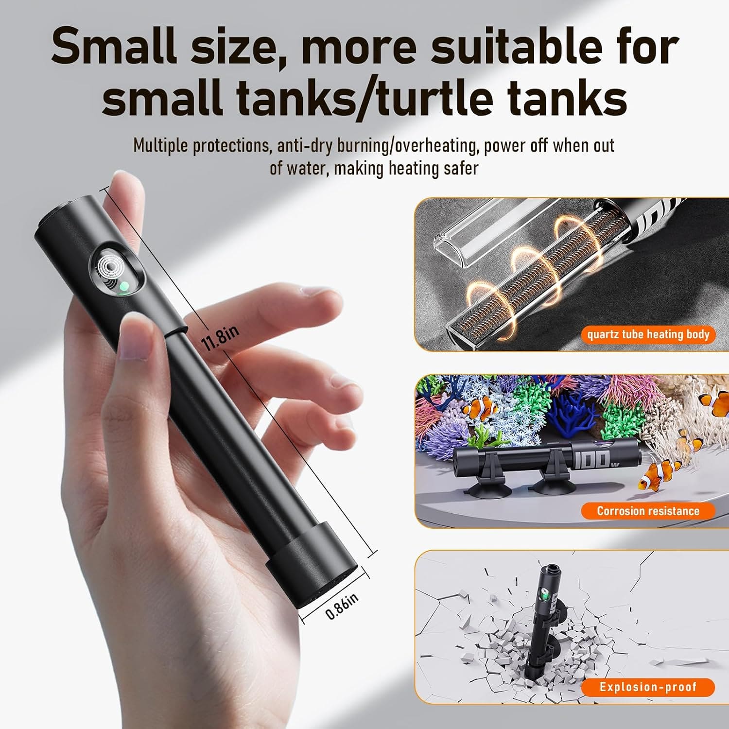 Juneng JN-JRQ Aquarium Heaters