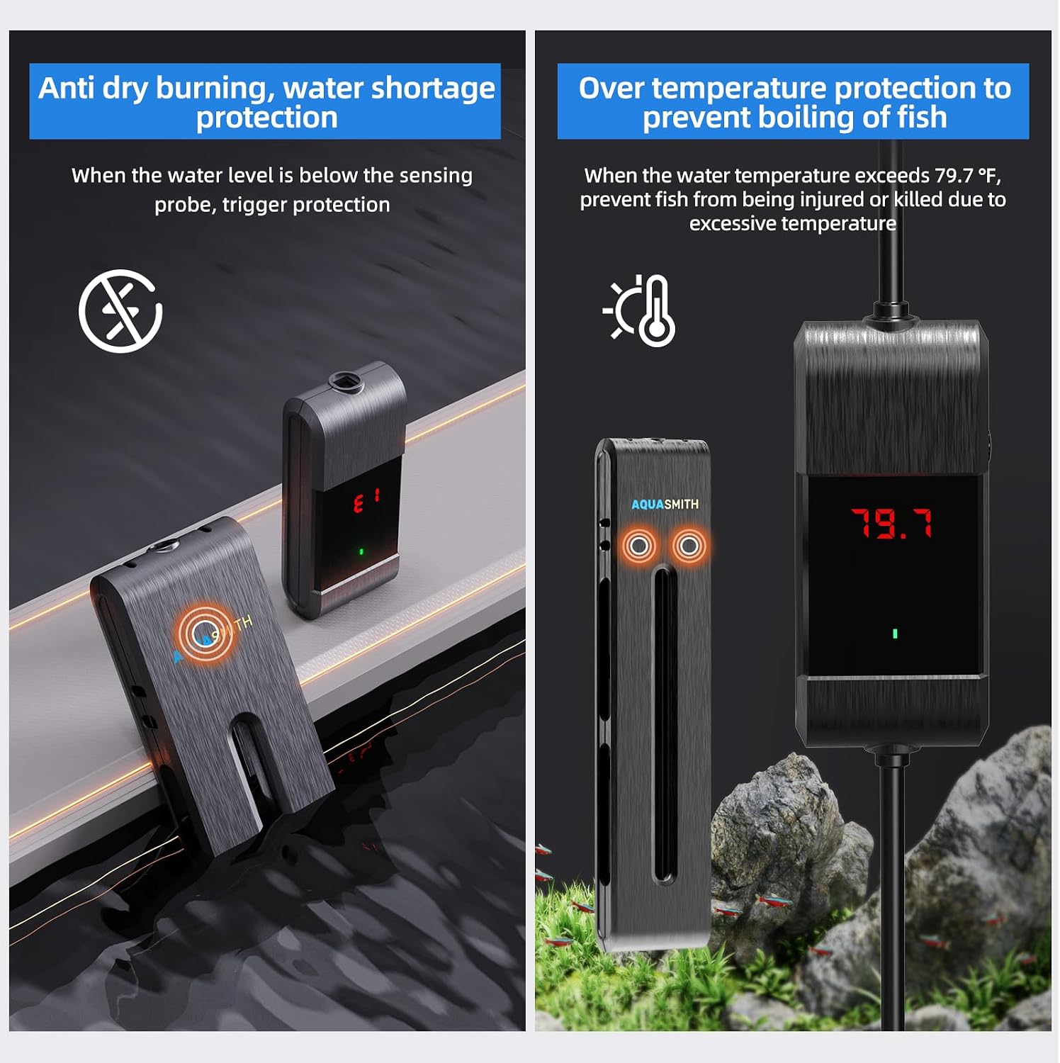 AQUASMITH  YuHeng Series Aquarium Heaters
