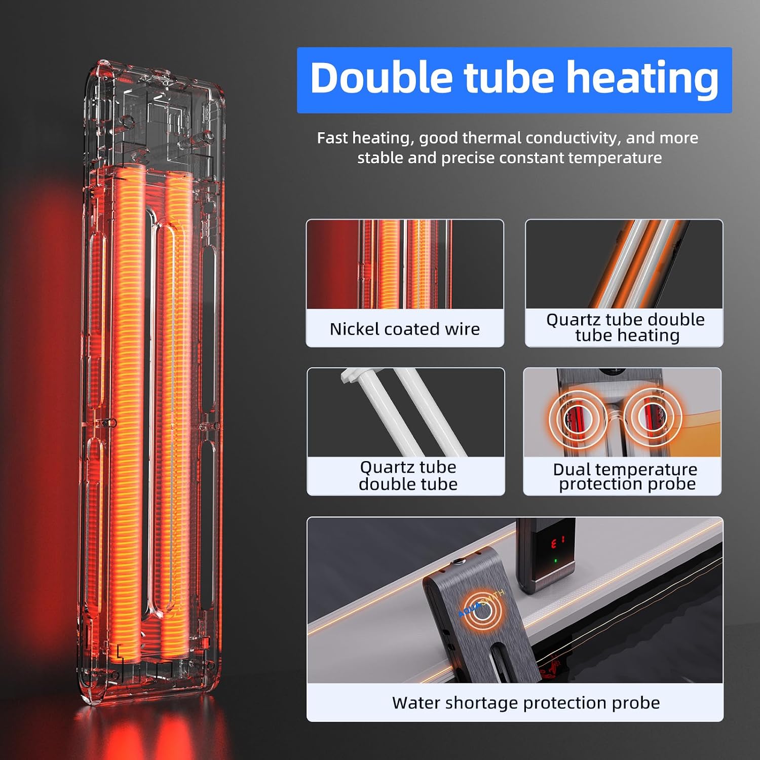 AQUASMITH  YuHeng Series Aquarium Heaters