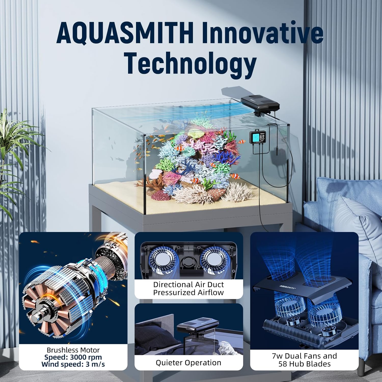 AQUASMITH Aquarium Chiller