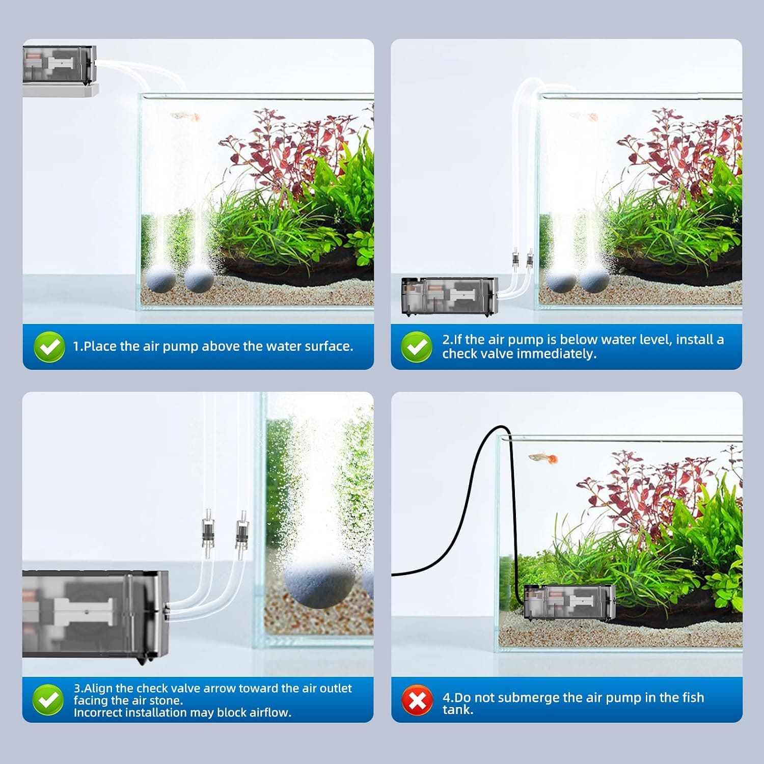 AQUASMITH AIR BOX Mini Corded Air Pump