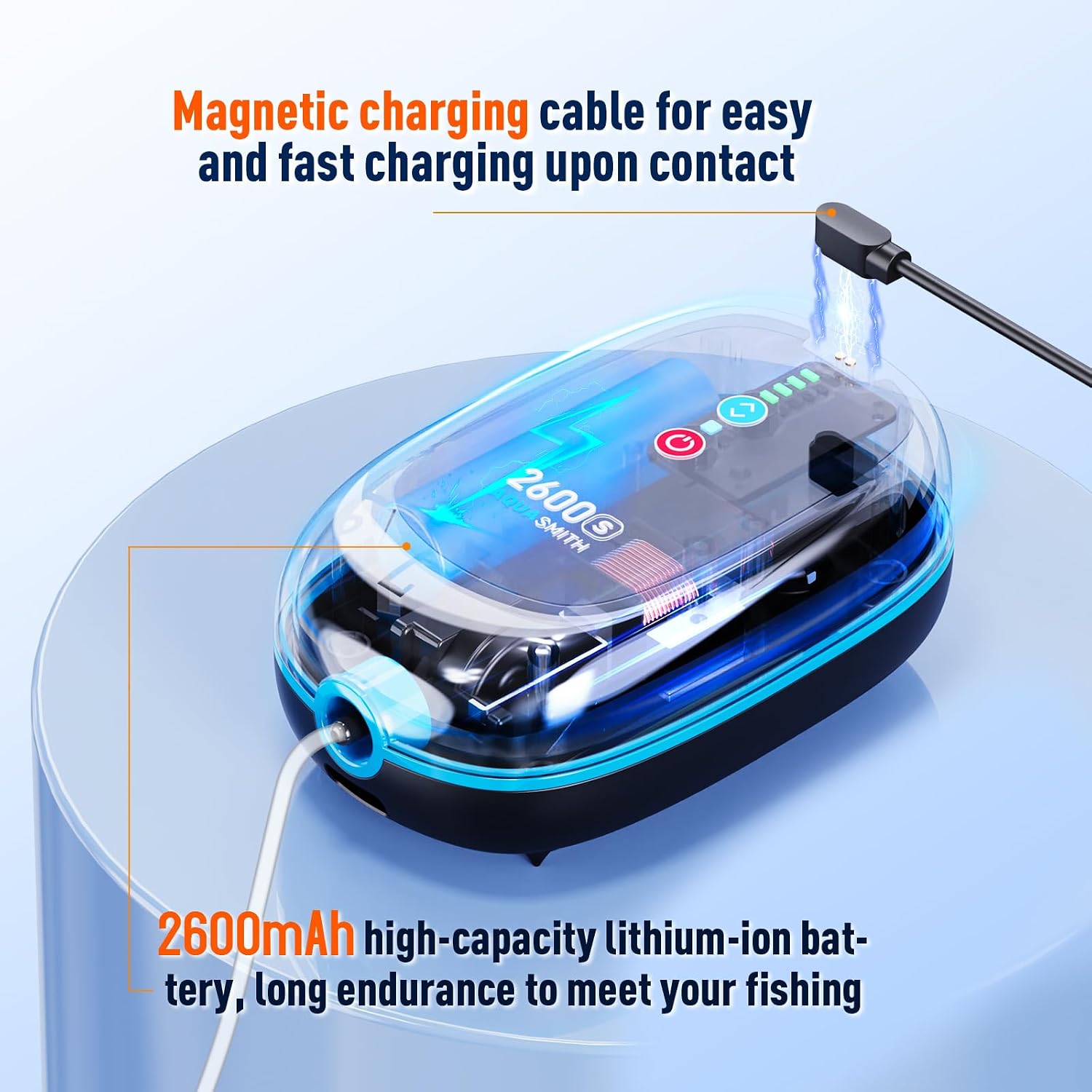AQUASMITH Rechargeable Battery Air Pumps