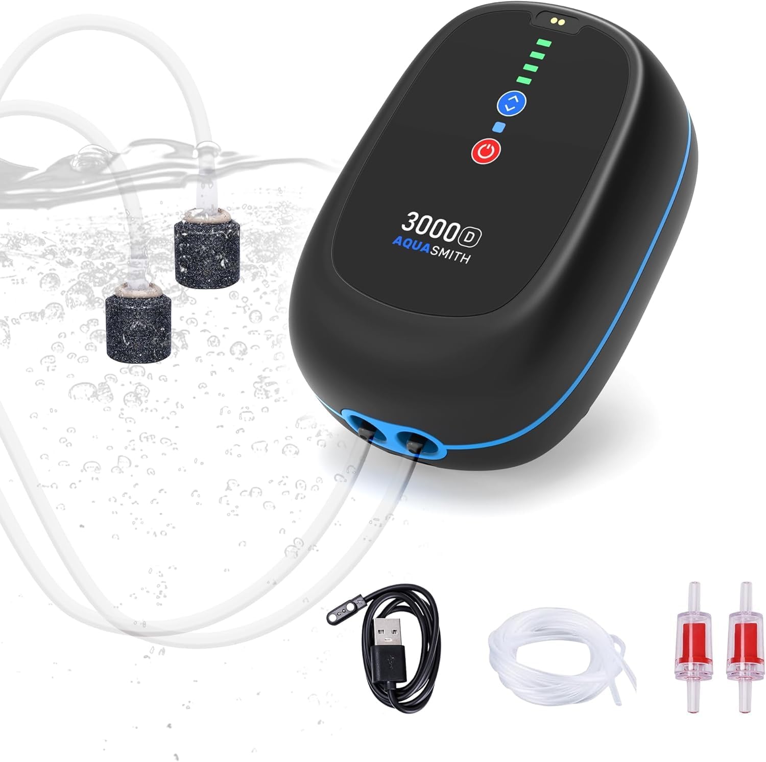 AQUASMITH Rechargeable Battery Air Pumps